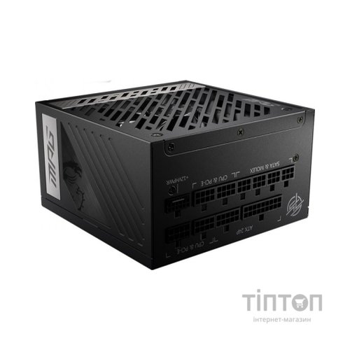 Блок живлення MSI 850W (MPG A850G PCIE5)