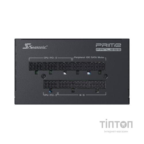 Блок живлення Seasonic 500W PRIME Fanless PX-500 (SSR-500PL)