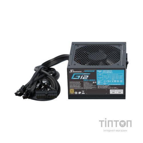 Блок живлення Seasonic 850W G12 GM-850 GOLD (A851GMAFH)