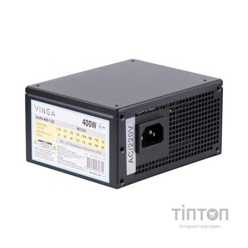 Блок живлення Vinga 400W (VmPS-400-120)