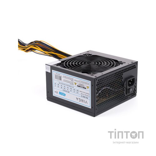 Блок живлення Vinga 450W (PSU-450-12)