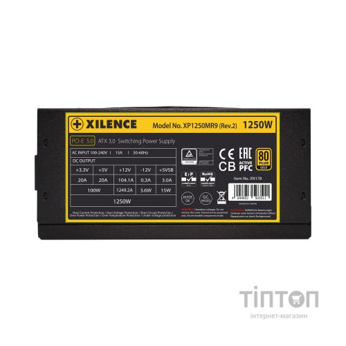 Блок живлення Xilence 1250W (XP1250MR9.2)