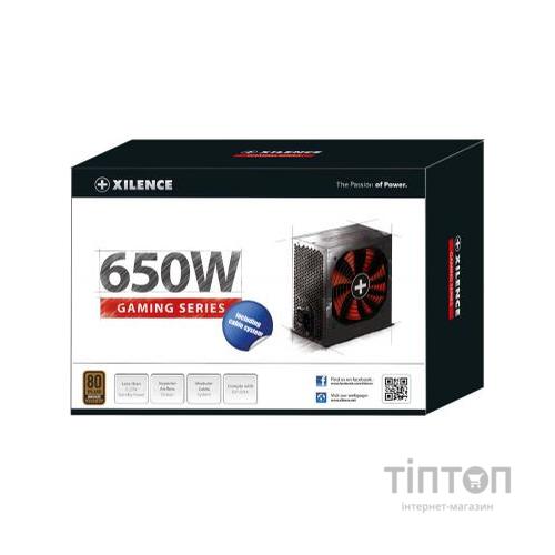 Блок живлення Xilence 650W (XP650R10)