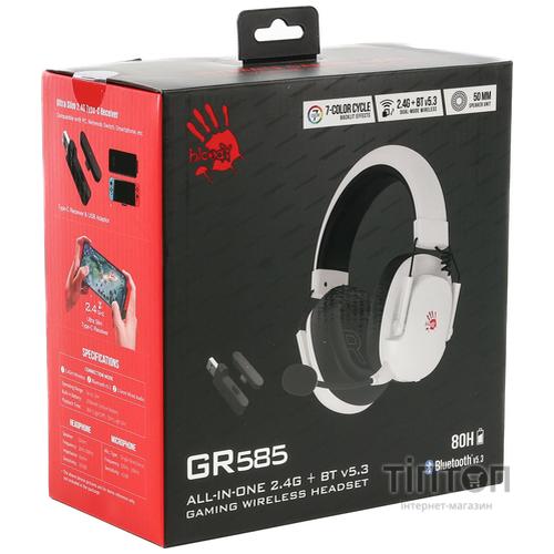 Bluetooth-гарнітура Bloody GR585 White
