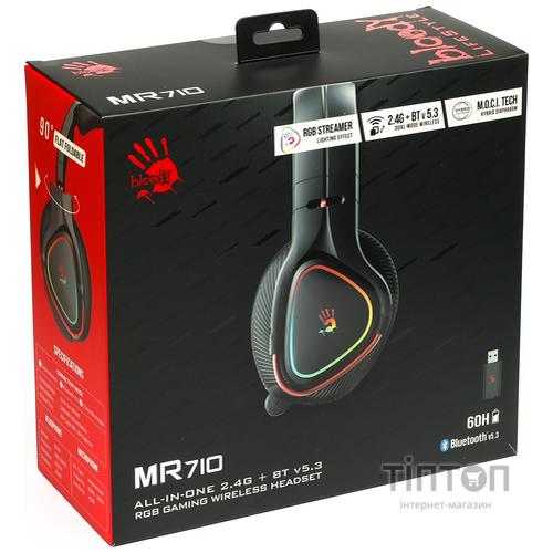 Bluetooth-гарнітура Bloody MR710 Black