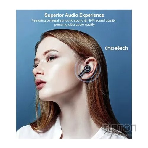 Bluetooth-гарнітура Choetech BH-T06 TWS bluetooth
