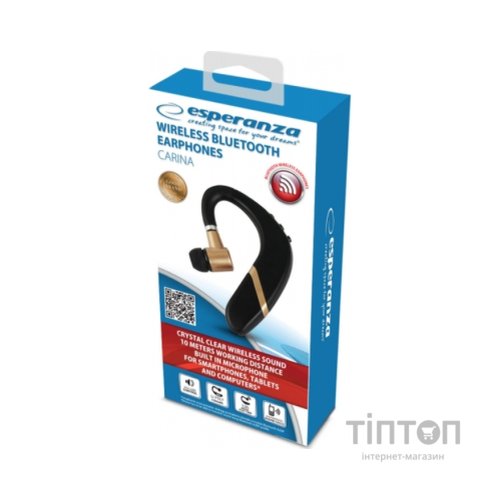 Bluetooth-гарнітура Esperanza Eaprhone Carina (EH234K)