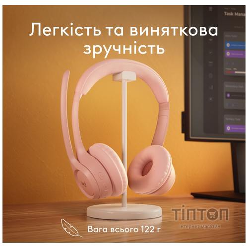 Навушники Logitech Zone 300 Bluetooth Off-White (981-001417)