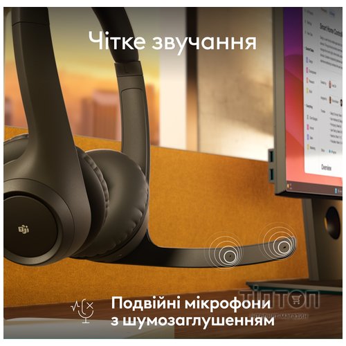 Навушники Logitech Zone 305 for Business Bluetooth Black (981-001458)
