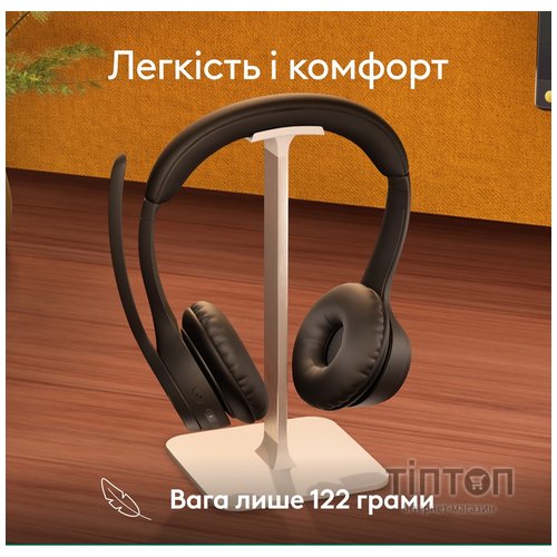 Навушники Logitech Zone 305 for Business Bluetooth Black (981-001458)