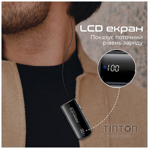 Bluetooth-гарнітура Promate Monoflix-bt Black