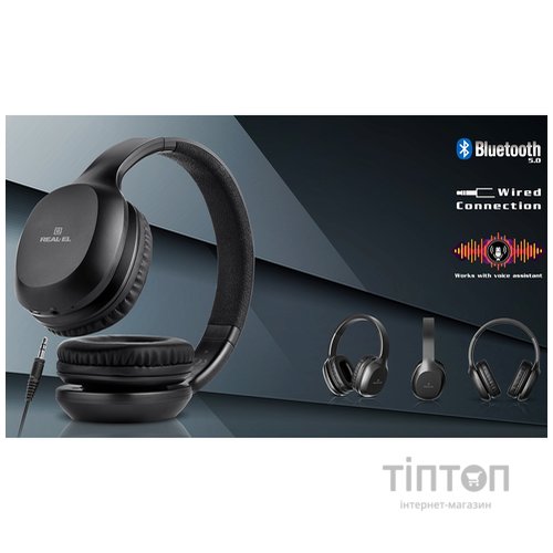Bluetooth-гарнітура REAL-EL GD-820 Black