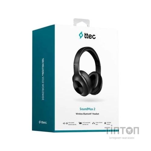 Bluetooth-гарнітура Ttec SoundMax 2 Black (2KM131S)