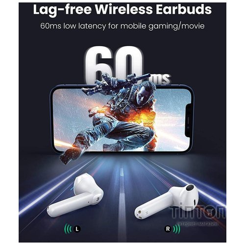 Bluetooth-гарнітура Ugreen WS105 White (80652)