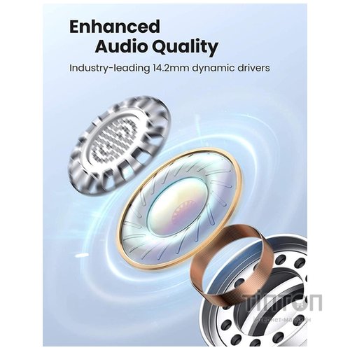 Bluetooth-гарнітура Ugreen WS105 White (80652)