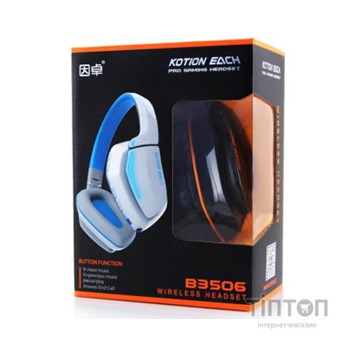 Bluetooth-гарнитура Kotion EACH B3506 Black/Orange (ktb3506bt)