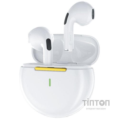 Bluetooth-гарнитура Luxe Cube PRO 6 White (4826668690034)