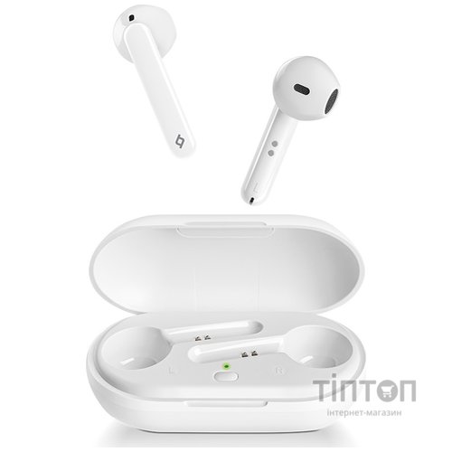Bluetooth-гарнитура Ttec AirBeat Free True Wireless Headsets White (2KM133B)