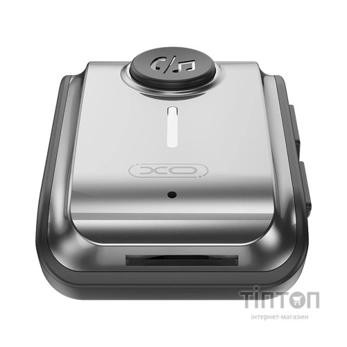 Bluetooth трансмітер XO BCC15 Bluetooth V5.3 AUX 3.5 мм/Type-C/TF Grey (BCC15.tarnish)