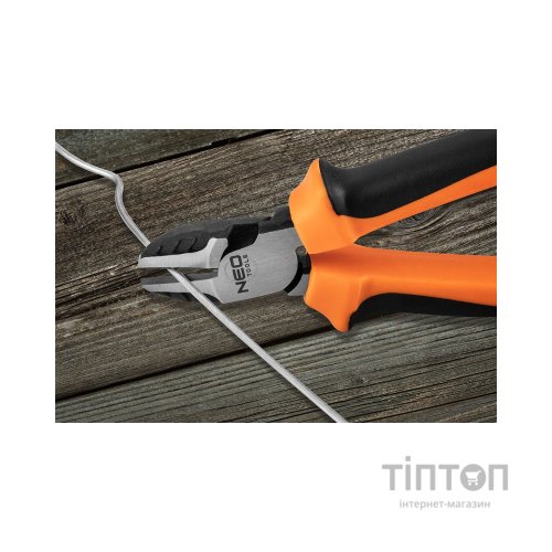 Бокорізи Neo Tools 40% FS, до 40% зменшення прикладених зусиль, 180 мм, CrNi (01-157)