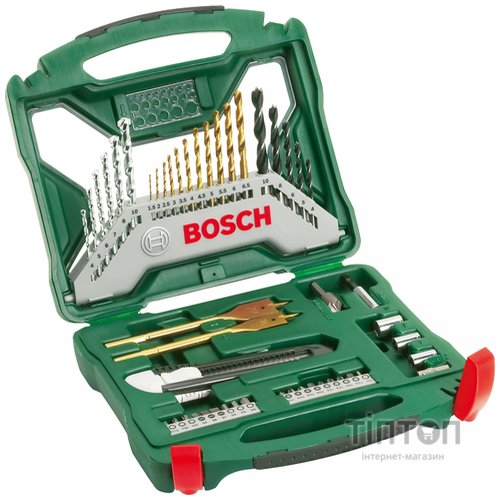 Набір свердл і біт Bosch X-LINE-50 TITANIUM (2.607.019.327)