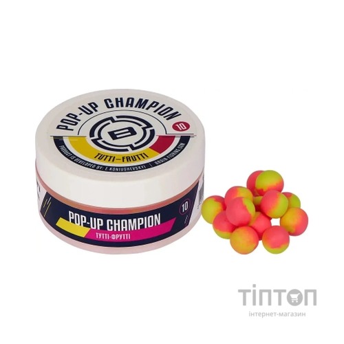 Бойл Brain Champion Pop-Up Tutti- Frutti (тутті-фрутті) 08mm 34g (1858.22.11)
