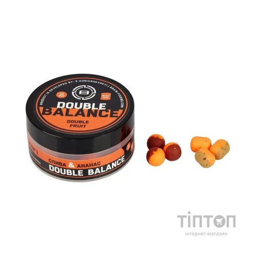 Бойл Brain Double Balance Double Fruit (cлива + ананас) 10+8х12mm (1858.21.73)
