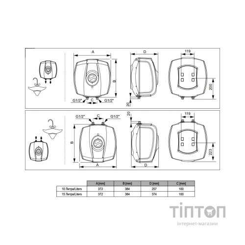 Бойлер Tesy 305922