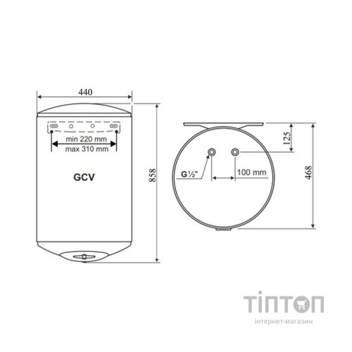 Бойлер Tesy ANTICALC 80