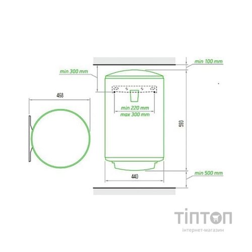 Бойлер Tesy SIMPATECO 80