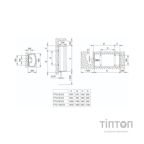 Бойлер TIKI FTG100E5SUPR_TIKI