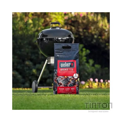 Брикети Weber вугільні 4 кг (17590)