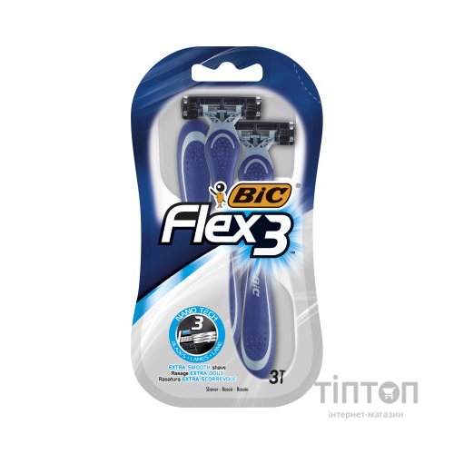 Бритва Bic Flex 3 3 шт. (3086123363786)