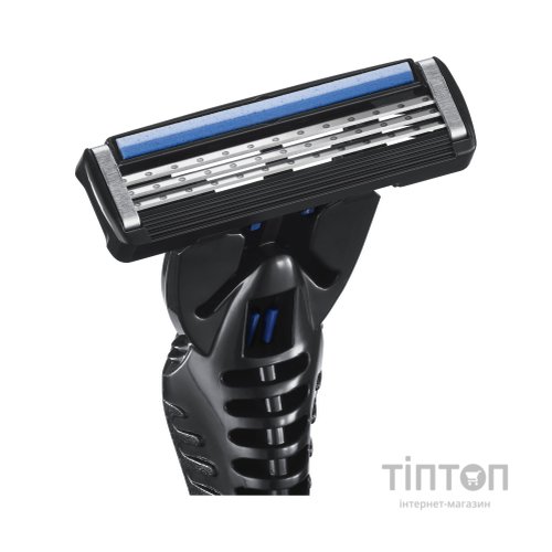 Бритва Bic Flex 3 Hybrid із 4 змінними картриджами (3086123644939)