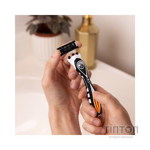 Бритва Bic Flex 5 Hybrid з 2 змінними картриджами (3086123644922)
