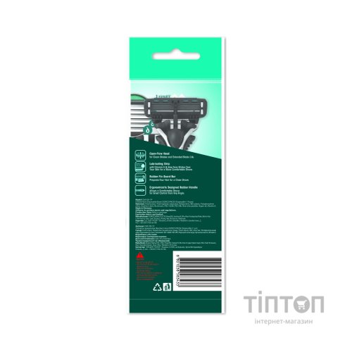 Бритва Dorco Pace 6 для чоловіків 6 лез 1 шт. (8801038583433)