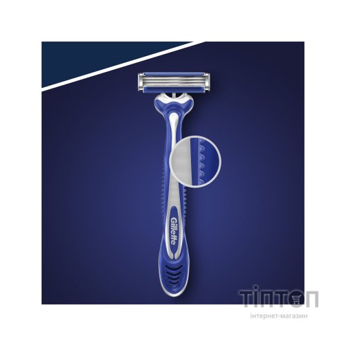 Бритва Gillette Blue 3 Comfort одноразова 8 шт. (7702018604319)