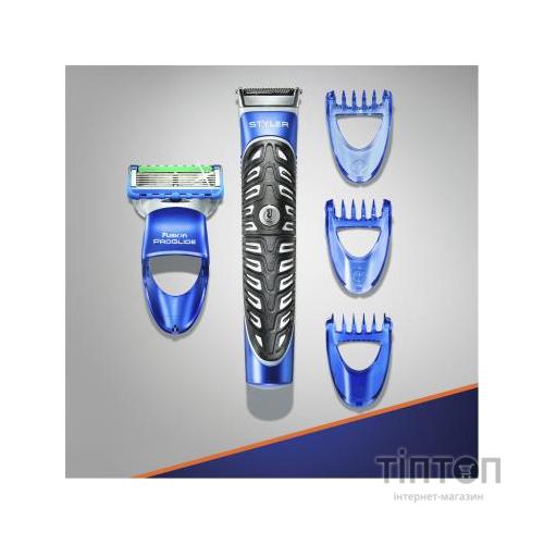 Бритва Gillette Fusion ProGlide Styler з касетою+3 насадки для бороди/усов (7702018273386)
