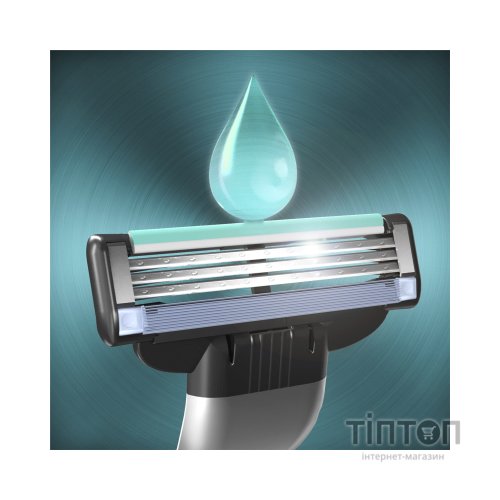 Бритва Gillette Mach 3 2 змінними касетами (7702018020706)