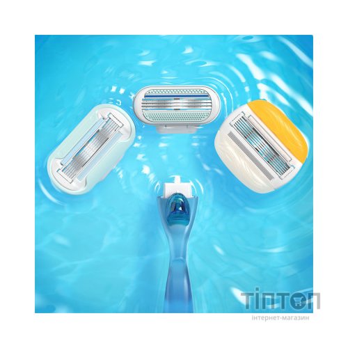 Бритва Gillette Venus Smooth станок + змінні картриджі 3 шт. (7702018469826)