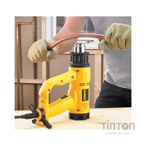 Будівельний фен DeWALT 1800 Вт, 50 - 600 C, 0.65 кг (D26411)