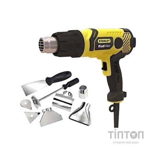Будівельний фен Stanley FatMax, 2000 Вт, 65 - 650 C, 0.9 кг, кейс (FME670K)