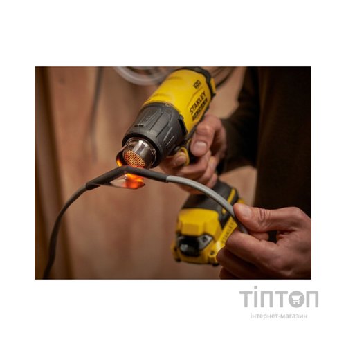 Будівельний фен Stanley FatMax, Li-Ion 18В (V20), 510 °C (без АКБ та ЗП) (SFMCE530B)