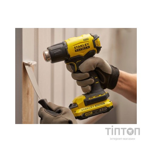 Будівельний фен Stanley FatMax, Li-Ion 18В (V20), 510 °C (без АКБ та ЗП) (SFMCE530B)