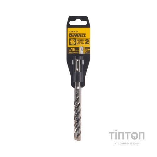 Бур DeWALT SDS-Plus EXTREME2, 16x100x160мм (DT9578)