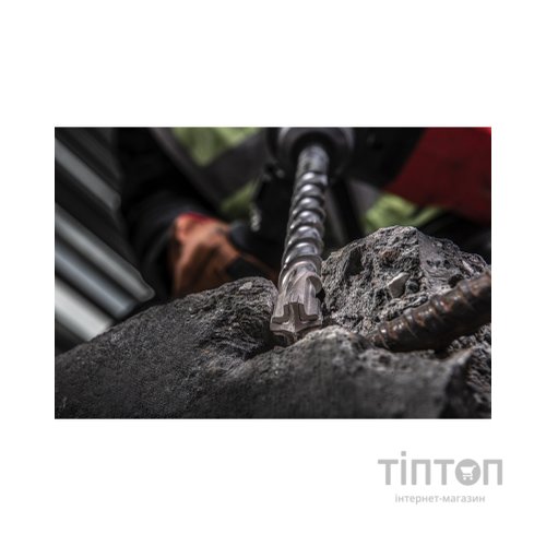 Бур Milwaukee по бетону SDS-MAX 16,0х340х200мм (4932352756)