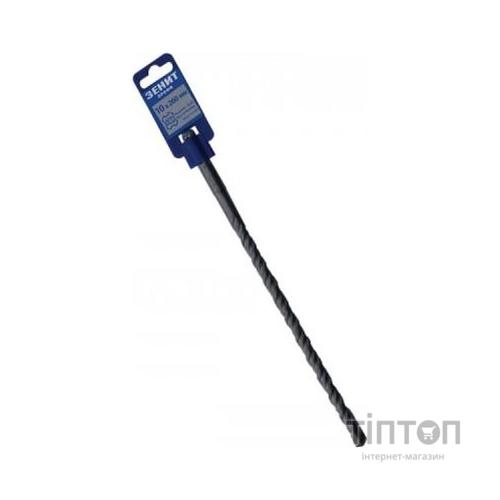 Бур Зеніт "ПРОФІ" SDS-Plus 10х260 мм, спіраль 4S (20010260)