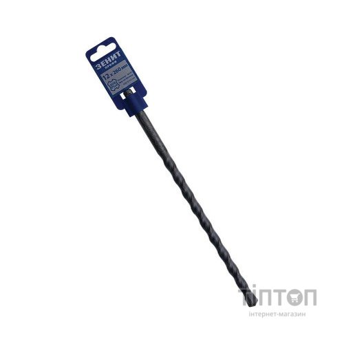 Бур Зеніт "ПРОФІ" SDS-Plus 12х260 мм, спіраль 4S (20012260)