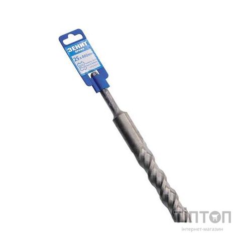 Бур Зеніт "ПРОФІ" SDS-Plus 25x460 мм, спіраль 4S (20025460)