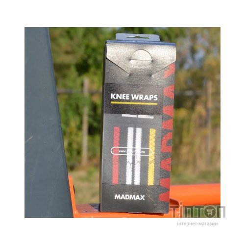 Бинт для спорту MadMax на коліна Knee Wraps Black (MFA-292-U)